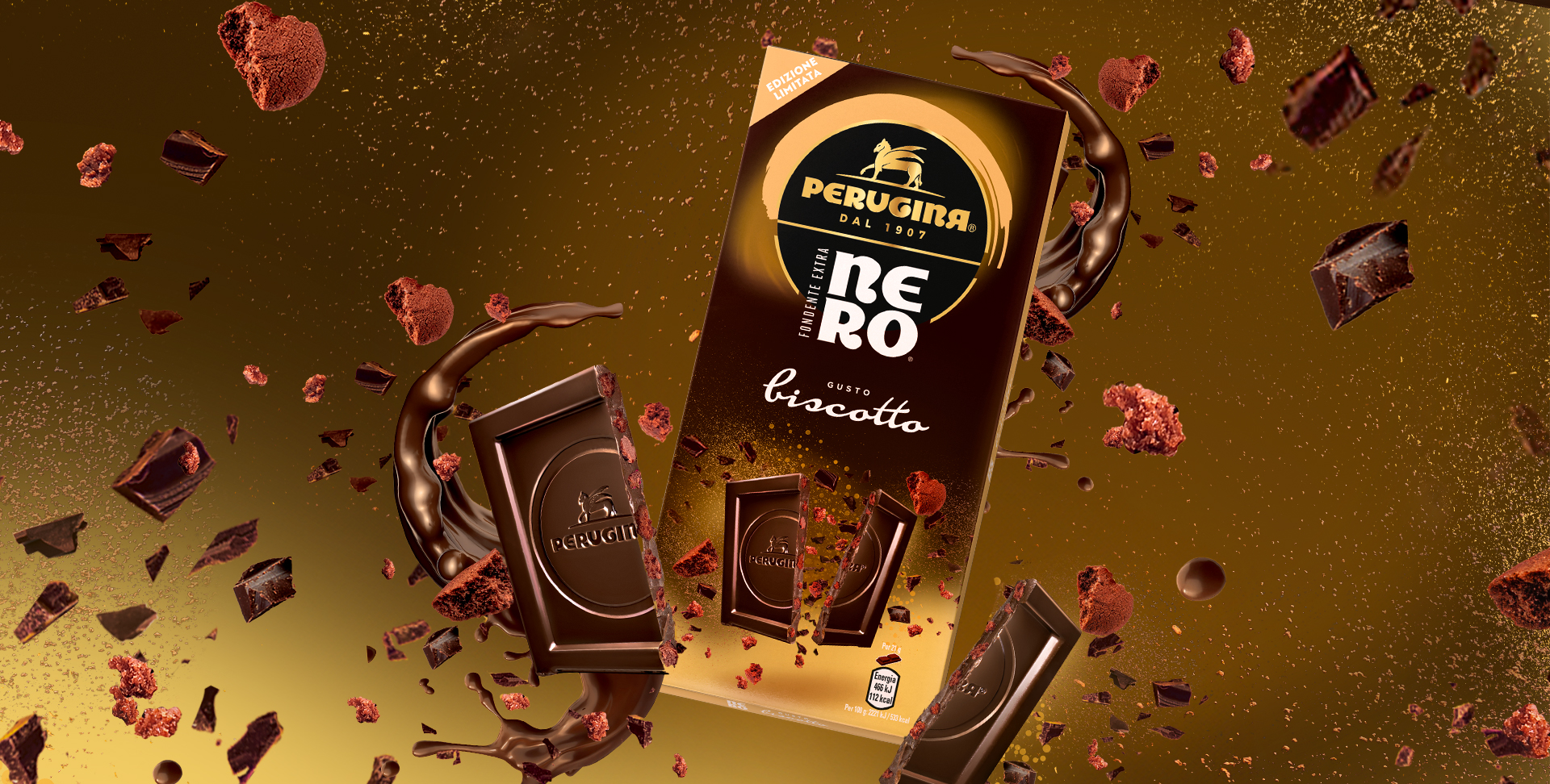 PERUGINA® NERO® Limited Edition Biscotto